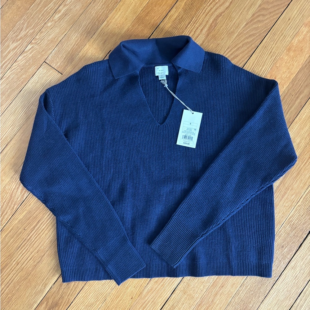 NWT a new day collared sweater
